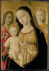 Madonna and Child with St. John the Baptist and St. Michael the Archangel